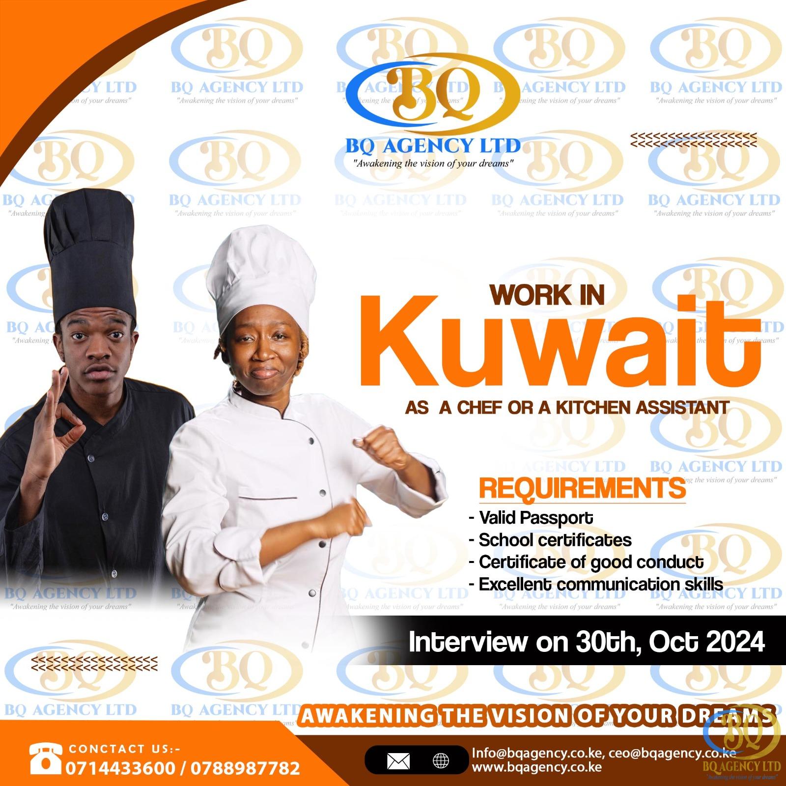 CHEF | KITCHEN ASSISTANT