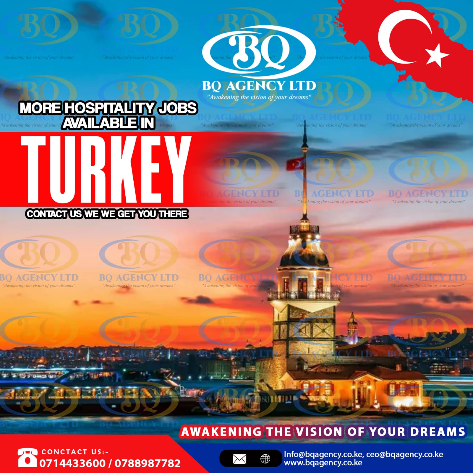 WORK IN TURKEY RESTAURANTS
